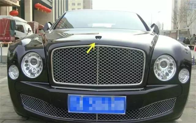 除了勞斯萊斯，這兩款車的標志也能升降，檔次感十足！