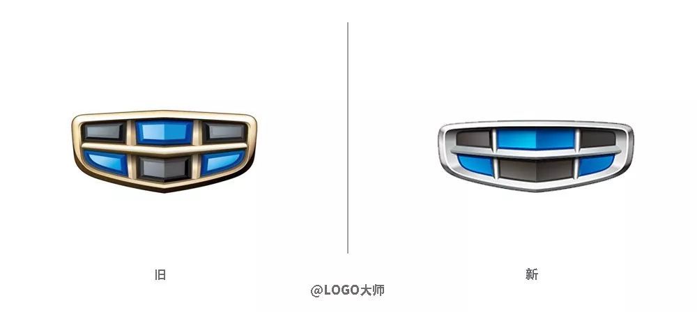 吉利汽車的新LOGO，是一塊“鋼鐵腹肌”！