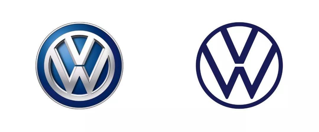 大眾汽車(chē)新LOGO