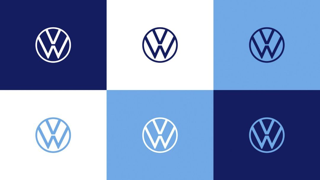 大眾汽車(chē)新LOGO