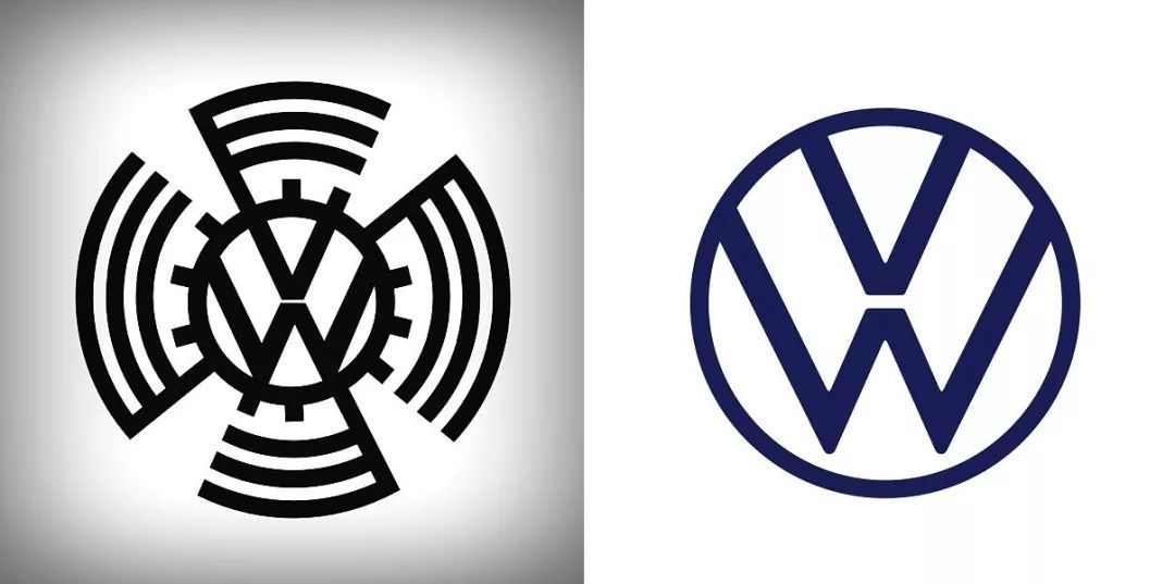 大眾汽車(chē)新LOGO