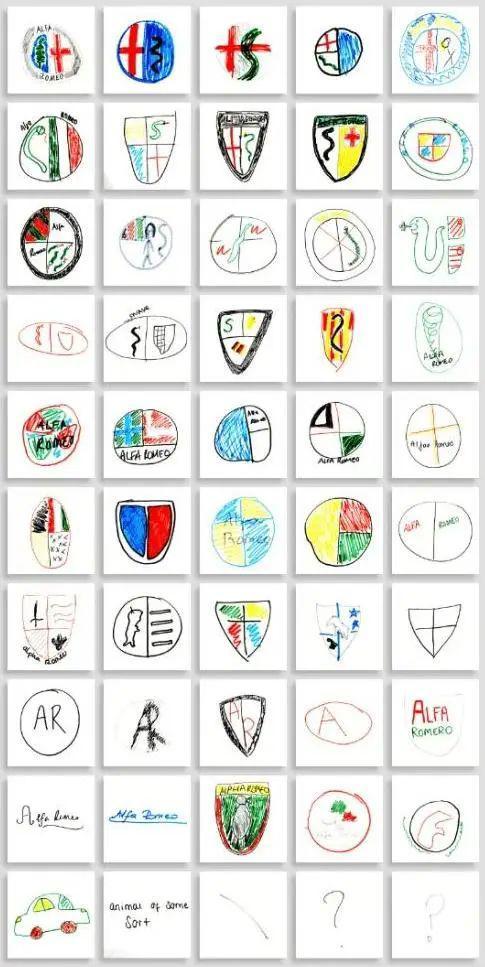 讓100個路人畫知名品牌的LOGO，這都是些啥……