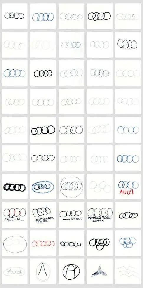 讓100個路人畫知名品牌的LOGO，這都是些啥……