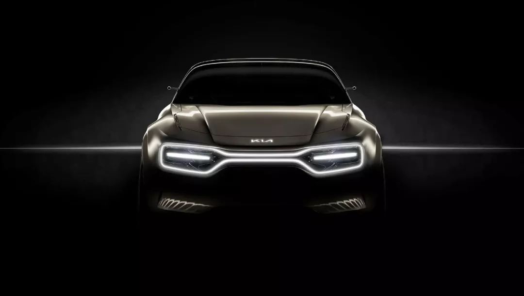 起亞概念汽車全新LOGO曝光。乍一看，還以為是KTV呢！