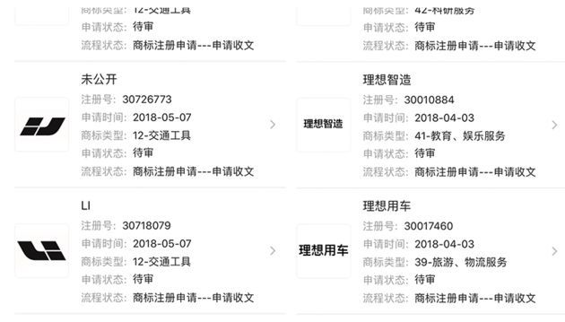 李想的“理想” ，車和家汽車品牌及LOGO或提前曝光