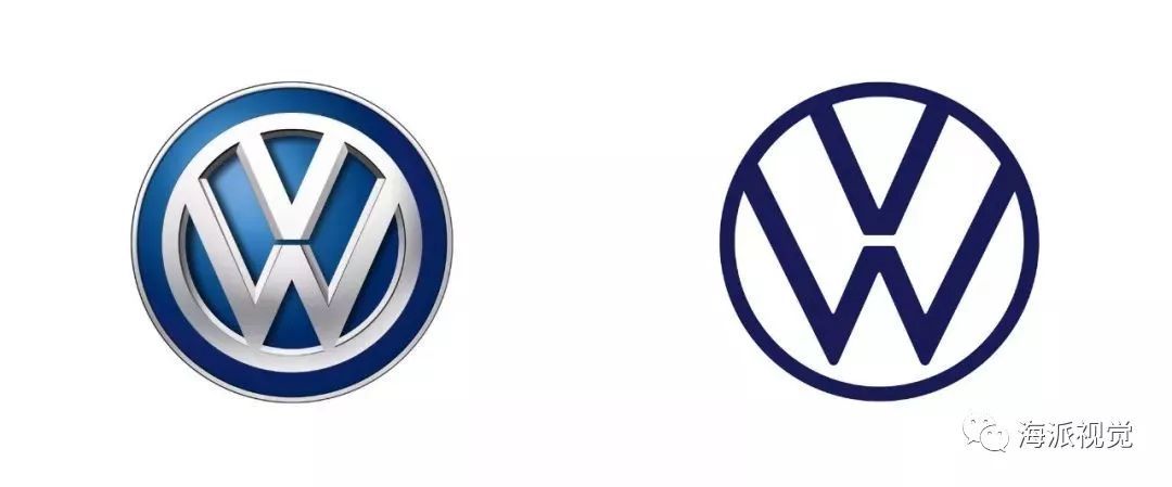 大眾又一次換標(biāo)，全新logo正式亮相，你能看出區(qū)別嗎