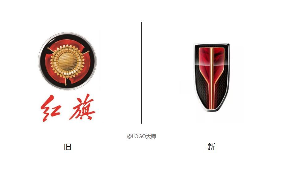 紅旗汽車換LOGO了！這是要起飛??！