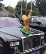 價值千萬的小金人車標(biāo)，被車