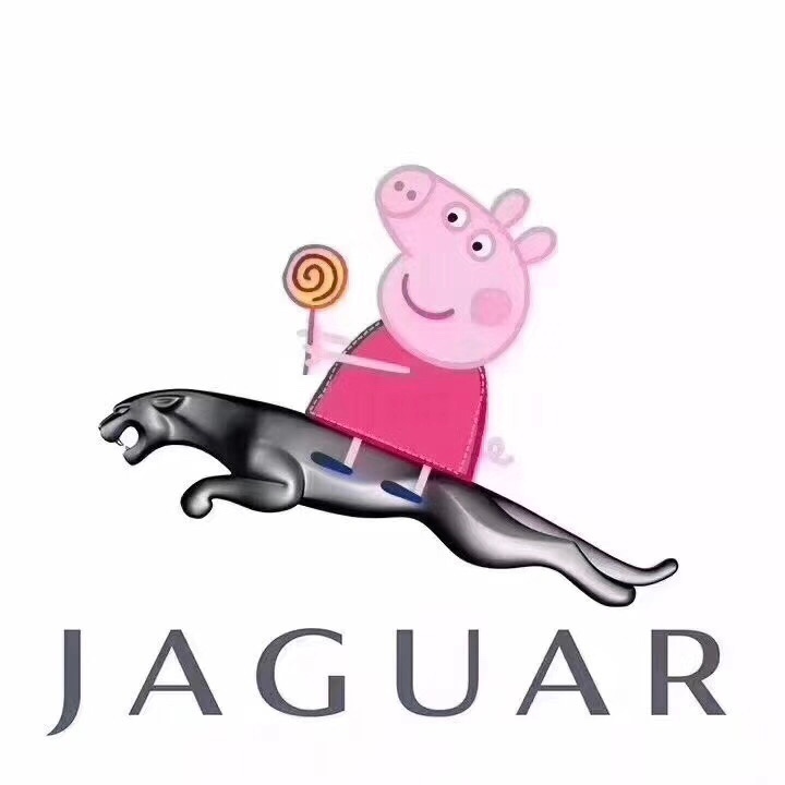 當這些汽車的logo加上小豬佩奇，沒想到也這么萌新！